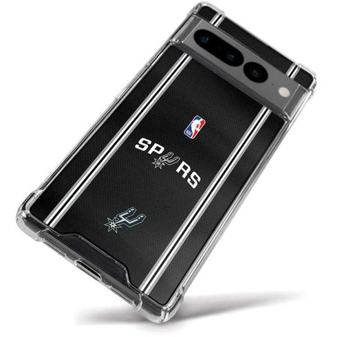 NBA San Antonio Spurs Jersey Google Pixel 7 Pro Clear Case